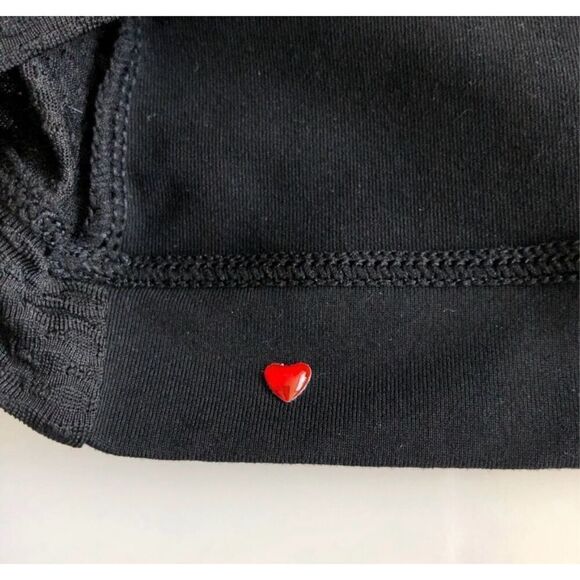 Lorna Jane Seamless Ignite Mesh Paneled Long Sleeve Top in Black Size Medium - Picture 6 of 7